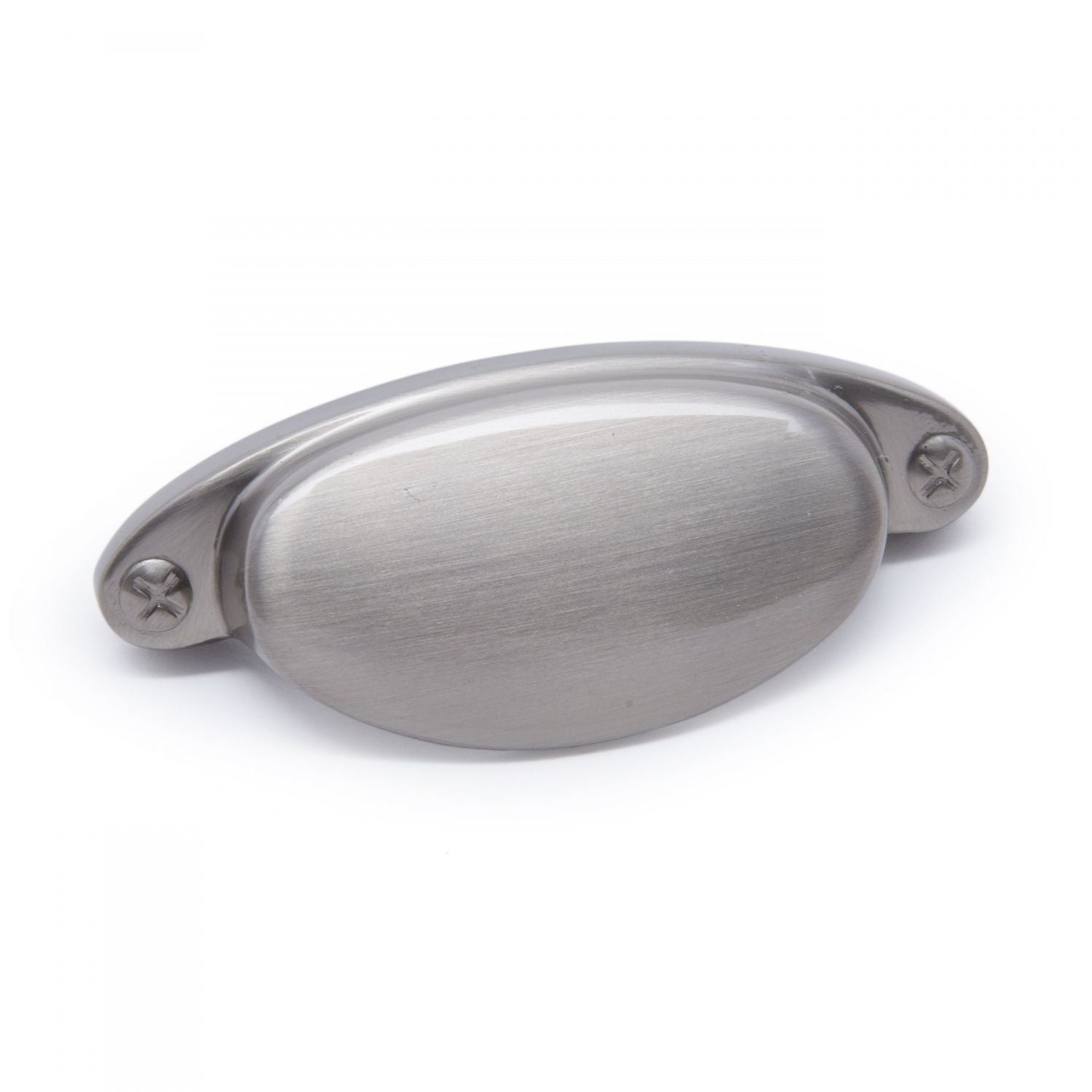 RK International - Miscellaneous Pulls - 3" Elliptical Cup Pull with Dummy Screws