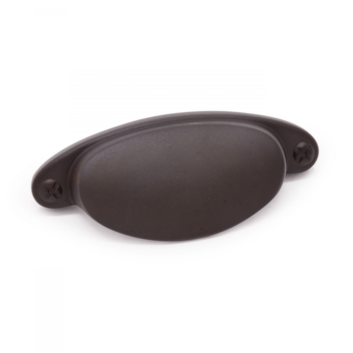 RK International - Miscellaneous Pulls - 3" Elliptical Cup Pull with Dummy Screws