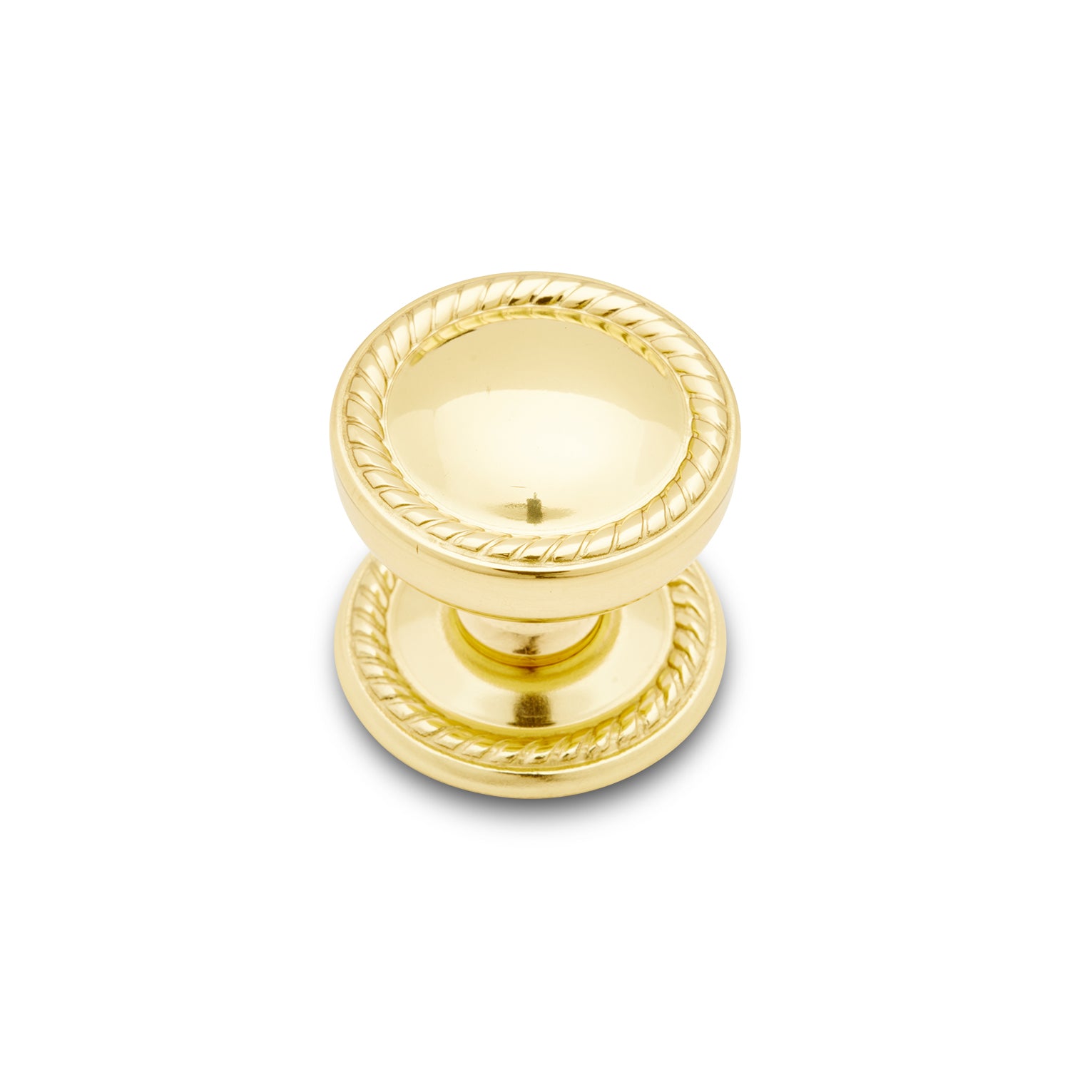 RK International - Rope - Flat Rope Cabinet Knob with Detachable Back Plate
