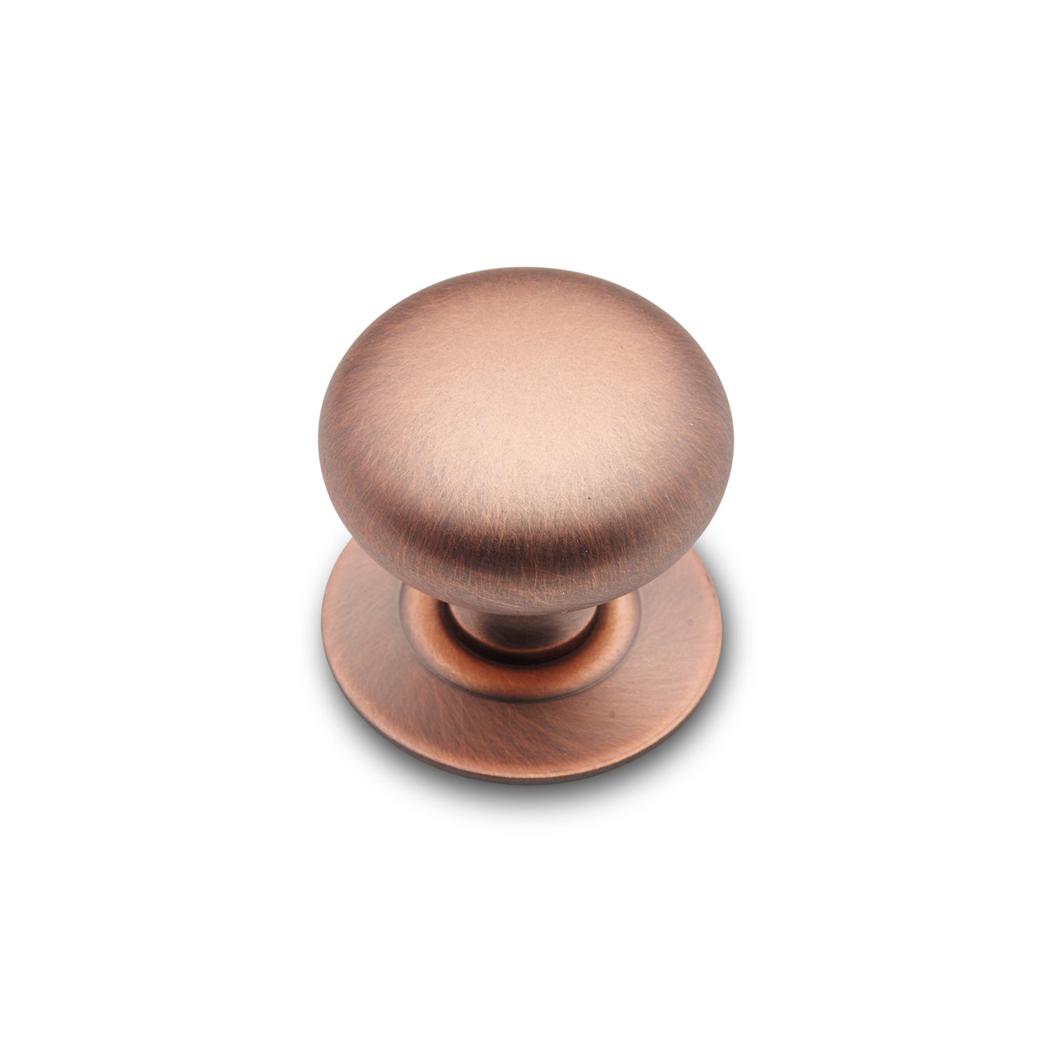 RK International - Miscellaneous Knobs - Plain Cabinet Knob with Detachable Backplate