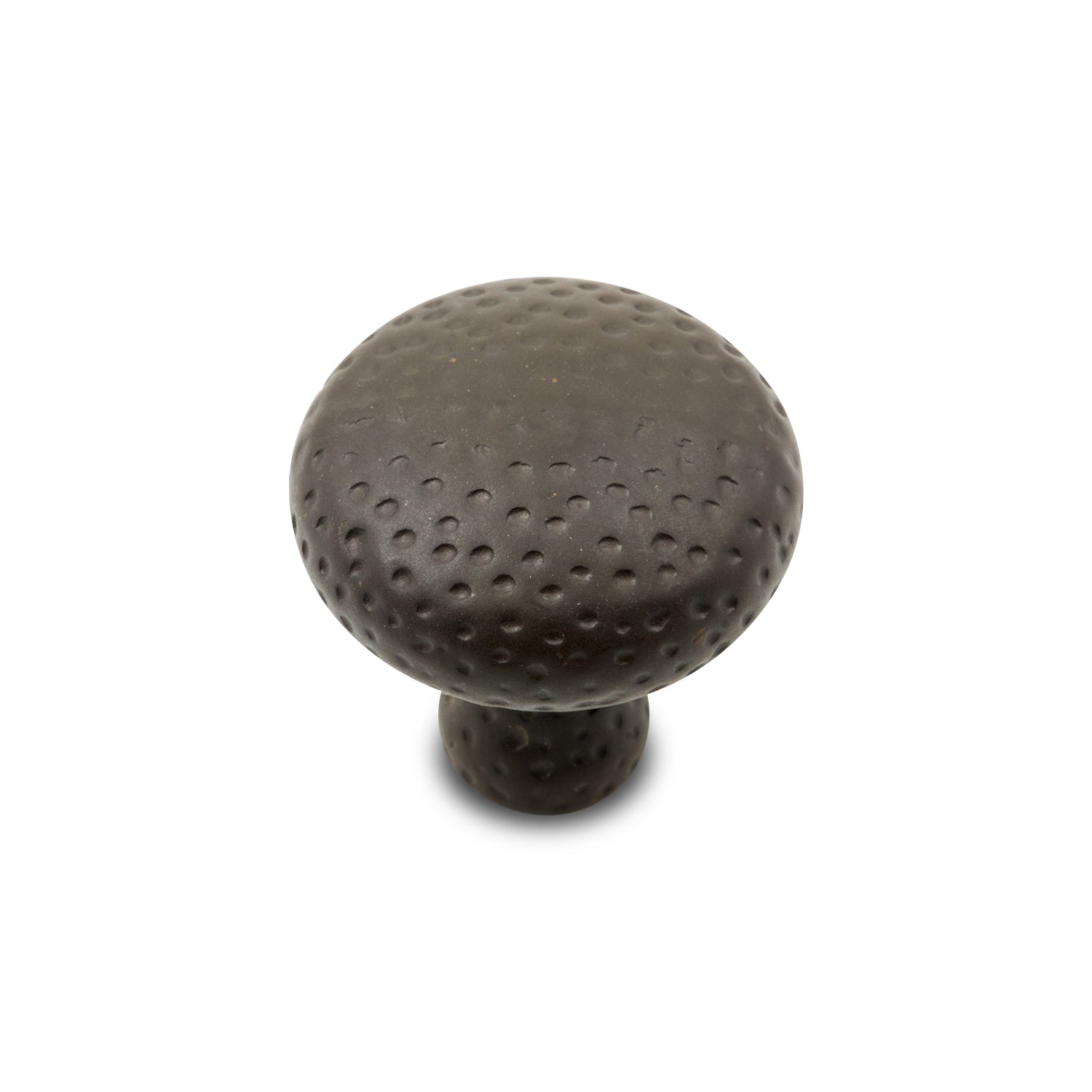 RK International - Divet Indents - Solid Round Cabinet Knob