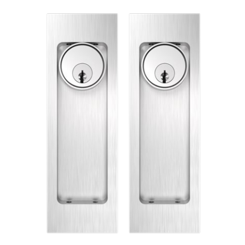 Accurate - Pocket Door Sets - Concealed Fastener (Double Cylinder)