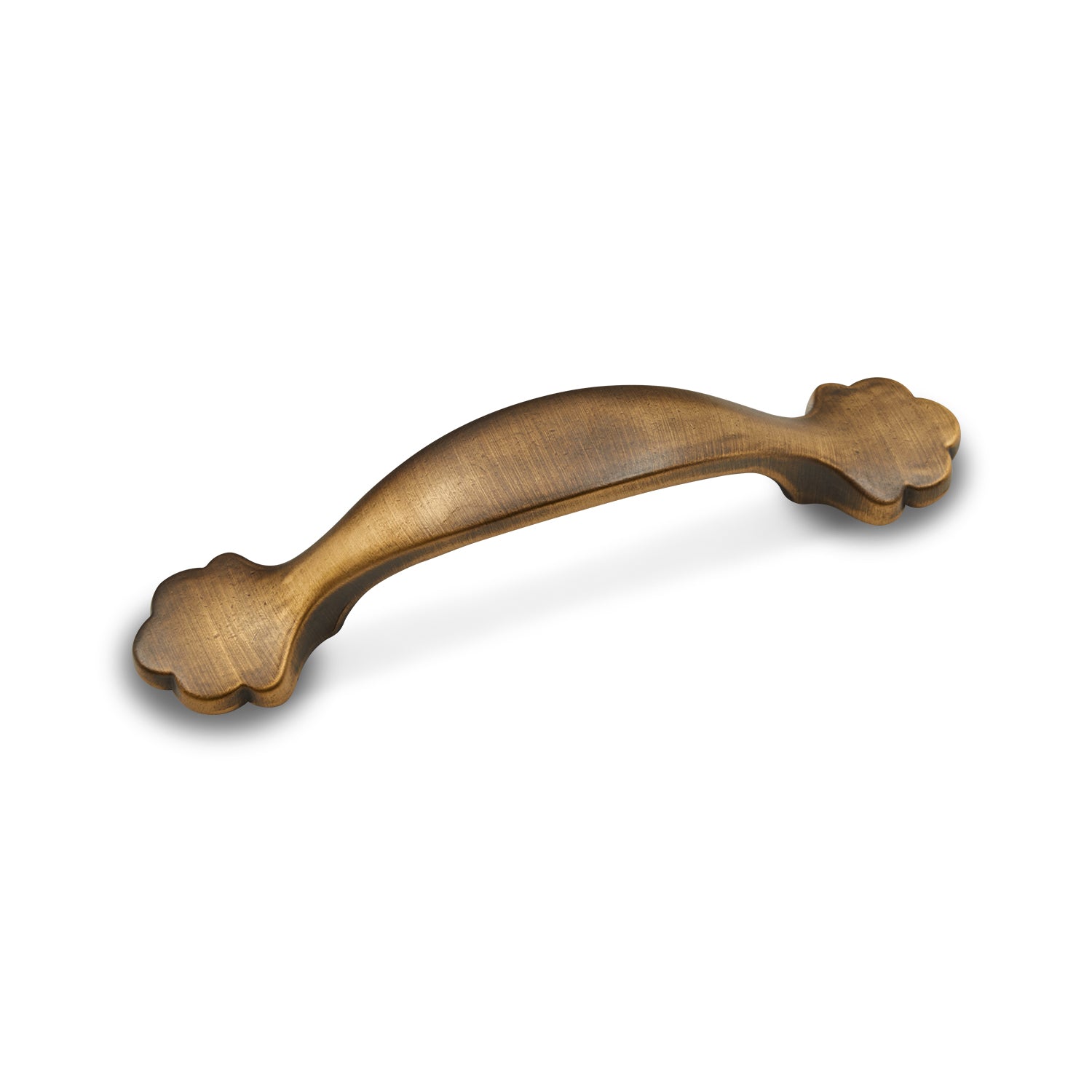 RK International - Miscellaneous Pulls - Ornate Foot 3" Bow Cabinet Pull
