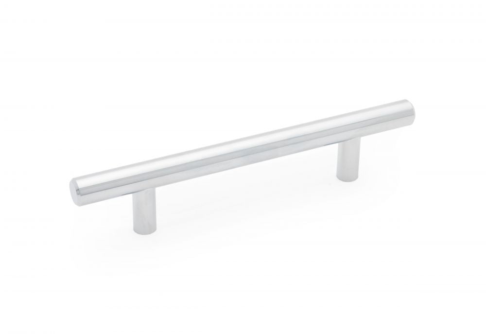 RK International - Satin Nickel & Polished Chrome - T-Bar Cabinet Pull