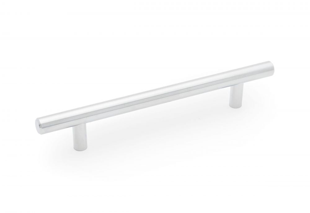 RK International - Satin Nickel & Polished Chrome - T-Bar Cabinet Pull