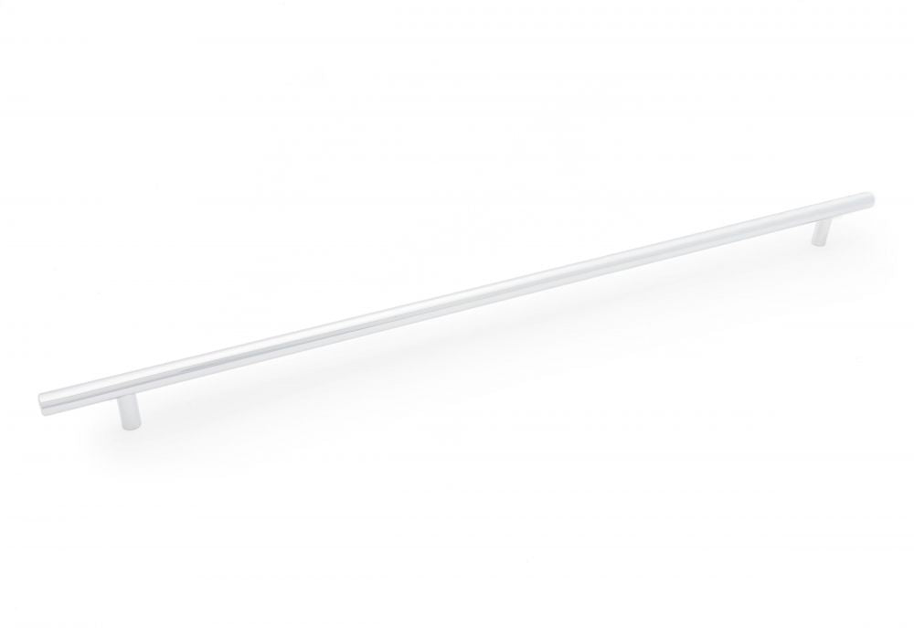 RK International - Satin Nickel & Polished Chrome - T-Bar Cabinet Pull