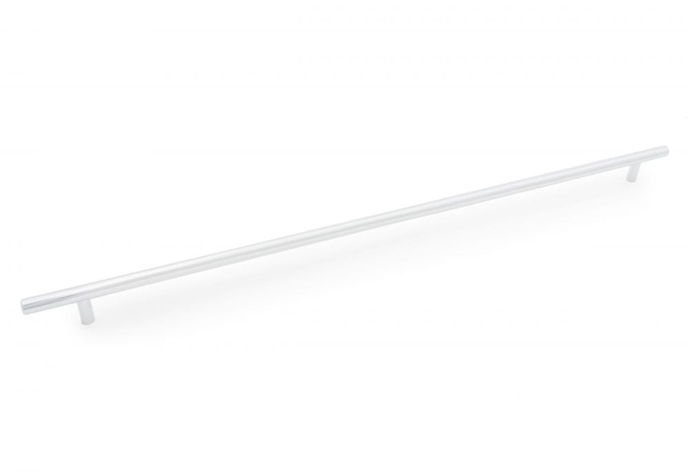 RK International - Satin Nickel & Polished Chrome - T-Bar Cabinet Pull