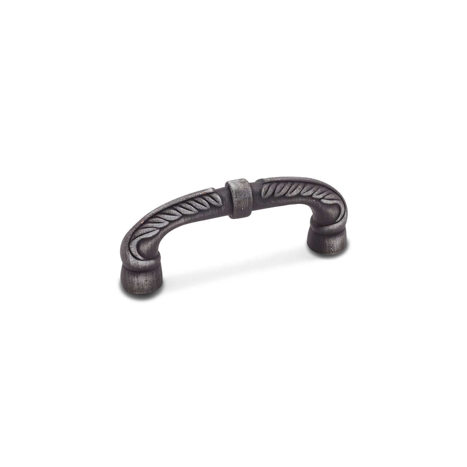 RK International - Miscellaneous Pulls - Bow Cabinet Pull with Petals and Solid Line