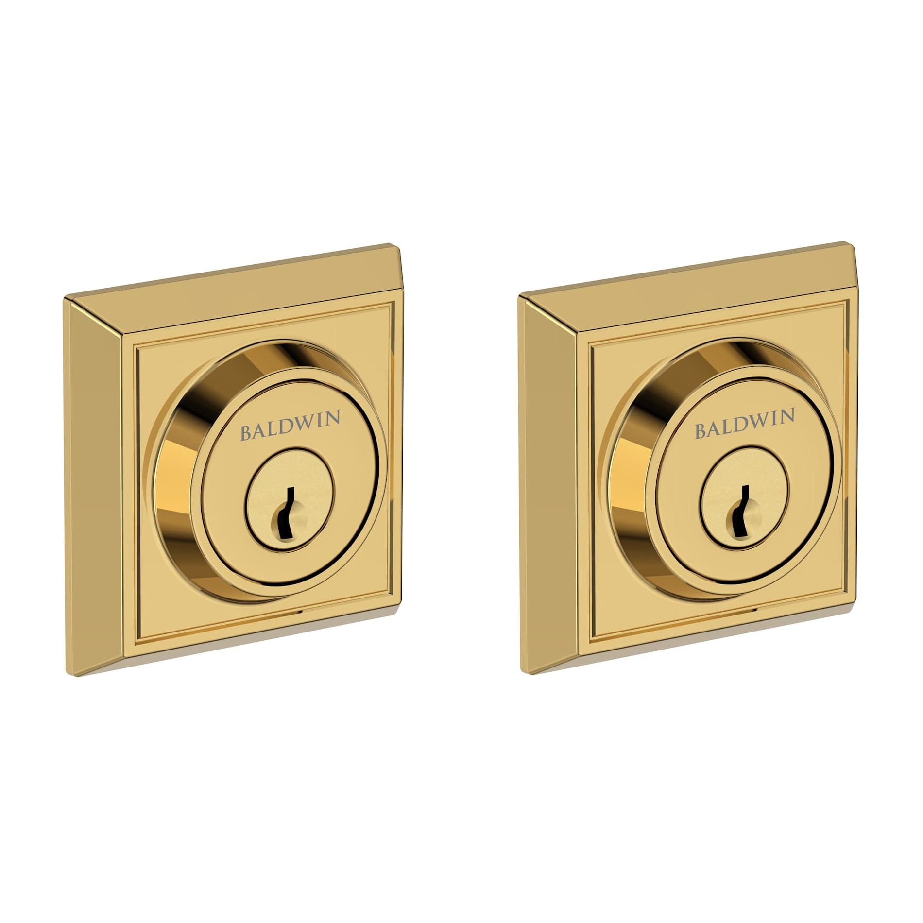 Baldwin - Reserve Collection - Deadbolts - Chamfered Square Deadbolt