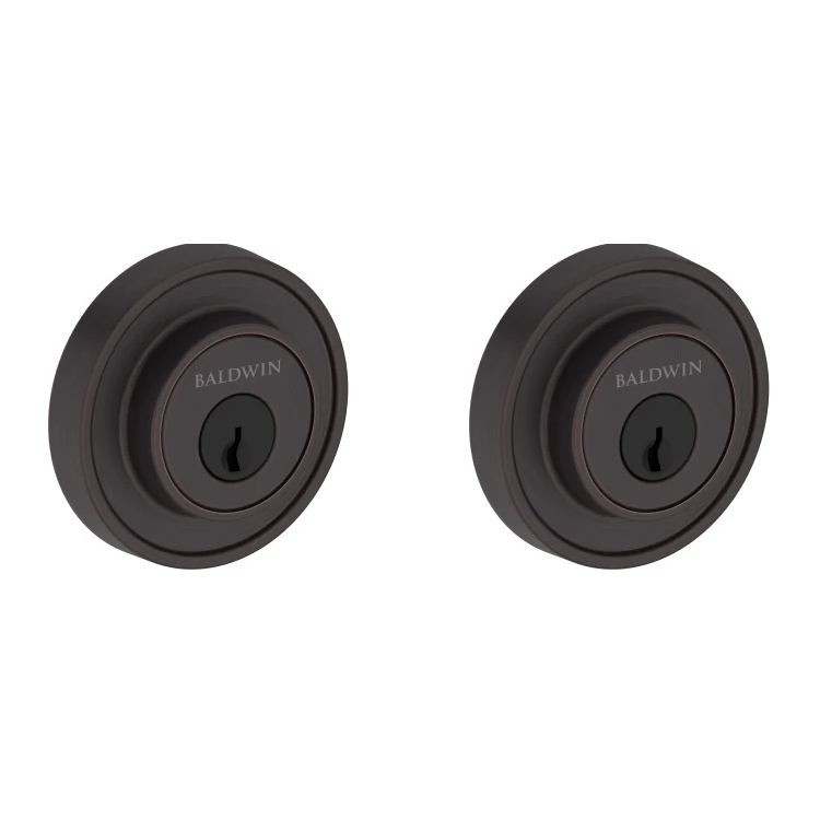 Baldwin - Reserve Collection - Deadbolts - Recessed Round Deadbolt