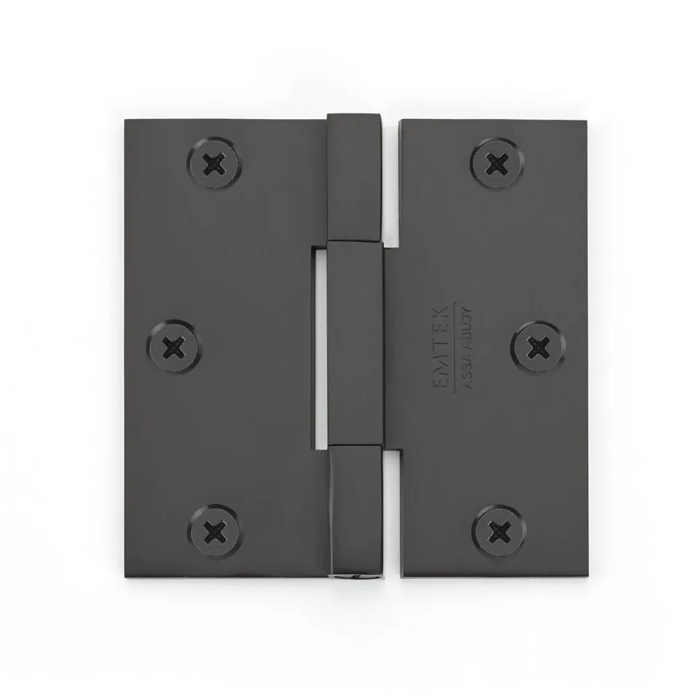 Emtek - Solid Brass Hinges - Heavy Duty Square Barrel Hinges (Pairs)