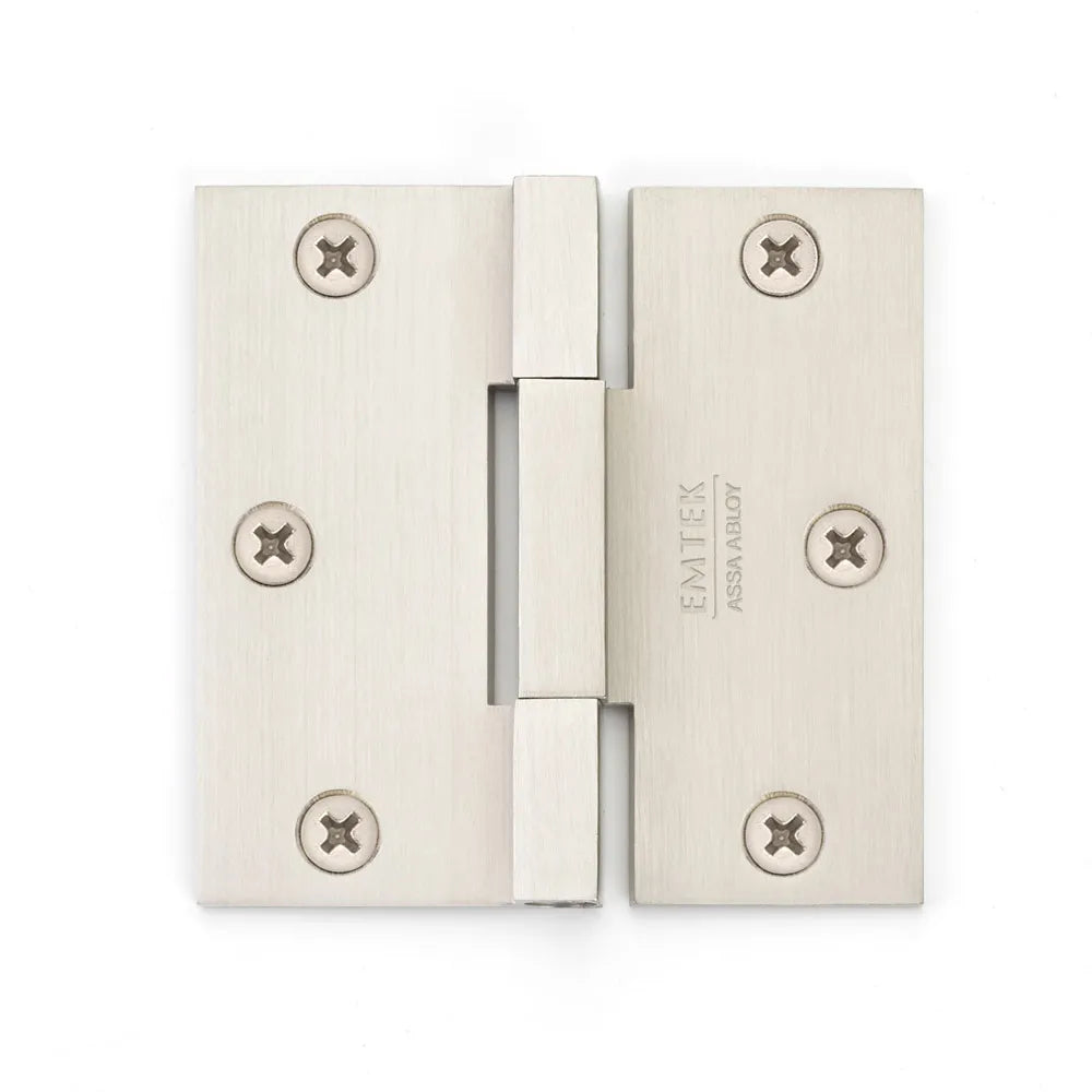 Emtek - Solid Brass Hinges - Heavy Duty Square Barrel Hinges (Pairs)