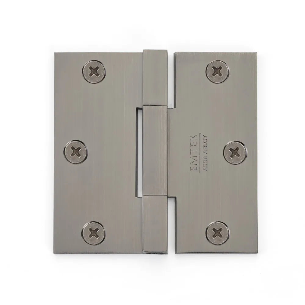 Emtek - Solid Brass Hinges - Heavy Duty Square Barrel Hinges (Pairs)