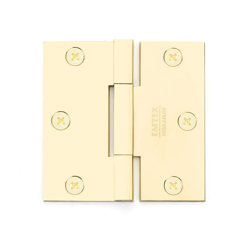 Emtek - Solid Brass Hinges - Heavy Duty Square Barrel Hinges (Pairs)