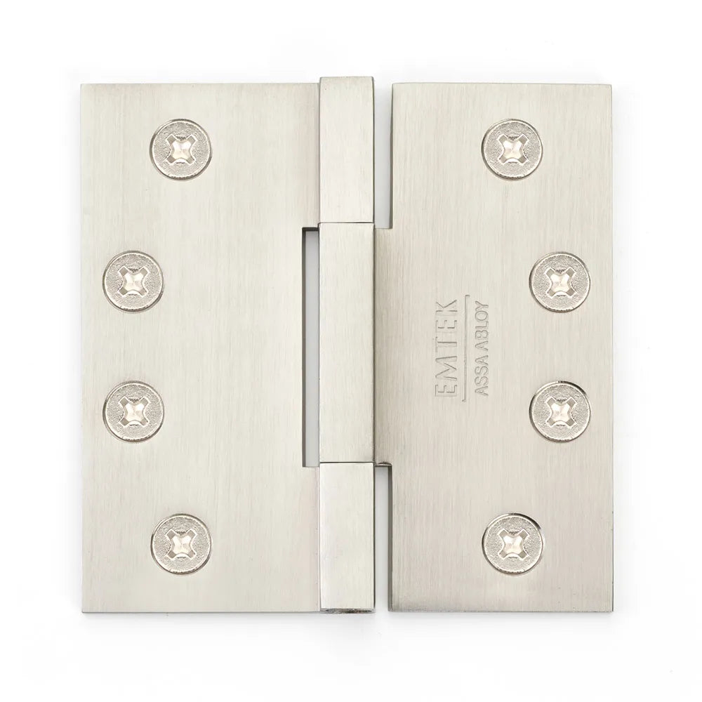 Emtek - Solid Brass Hinges - Heavy Duty Square Barrel Hinges (Pairs)