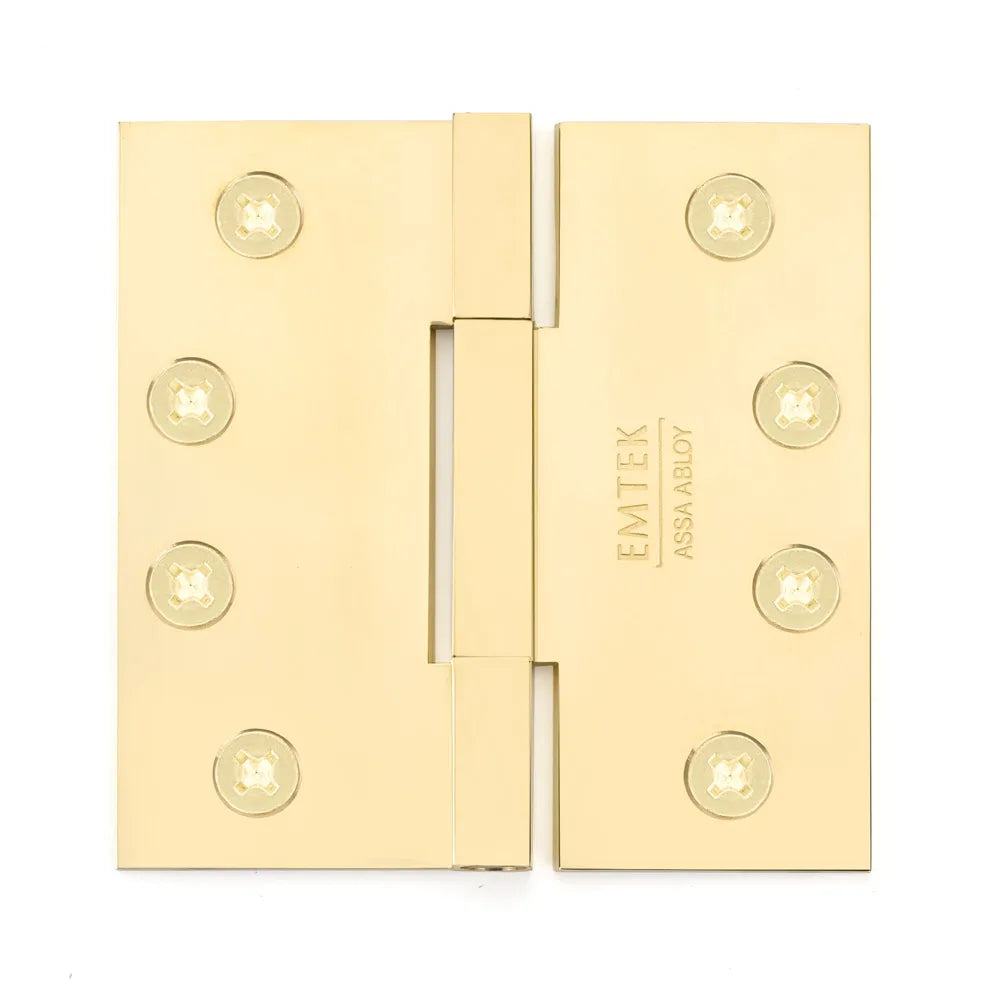 Emtek - Solid Brass Hinges - Heavy Duty Square Barrel Hinges (Pairs)