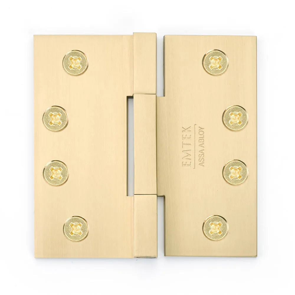 Emtek - Solid Brass Hinges - Heavy Duty Square Barrel Hinges (Pairs)