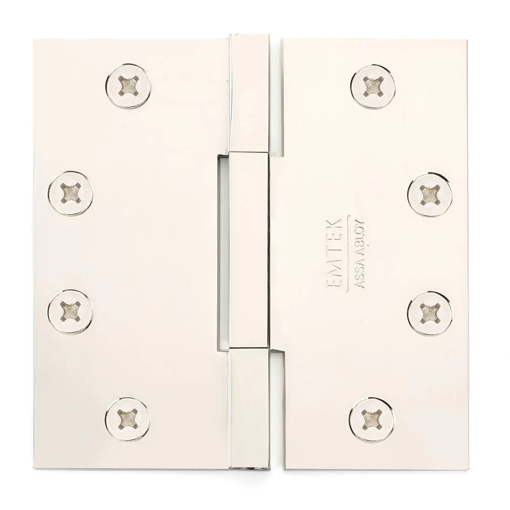 Emtek - Solid Brass Hinges - Heavy Duty Square Barrel Hinges (Pairs)