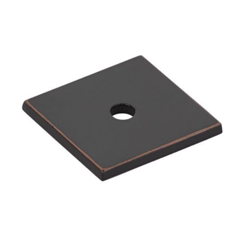 Emtek - Art Deco Collection - Square Backplate For Cabinet Knob