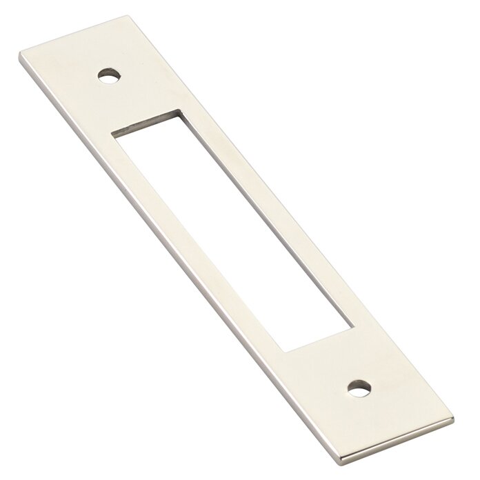 Emtek - Modern Backplate Collection - Backplate for Cabinet/Appliance Pulls