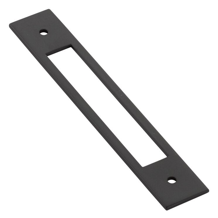 Emtek - Modern Backplate Collection - Backplate for Cabinet/Appliance Pulls