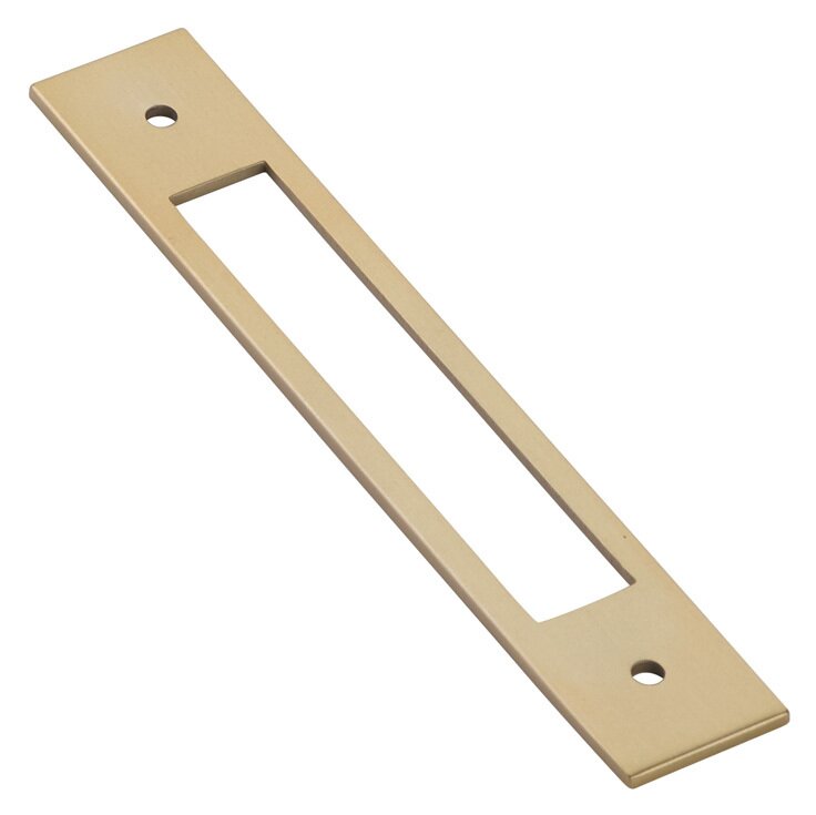 Emtek - Modern Backplate Collection - Backplate for Cabinet/Appliance Pulls