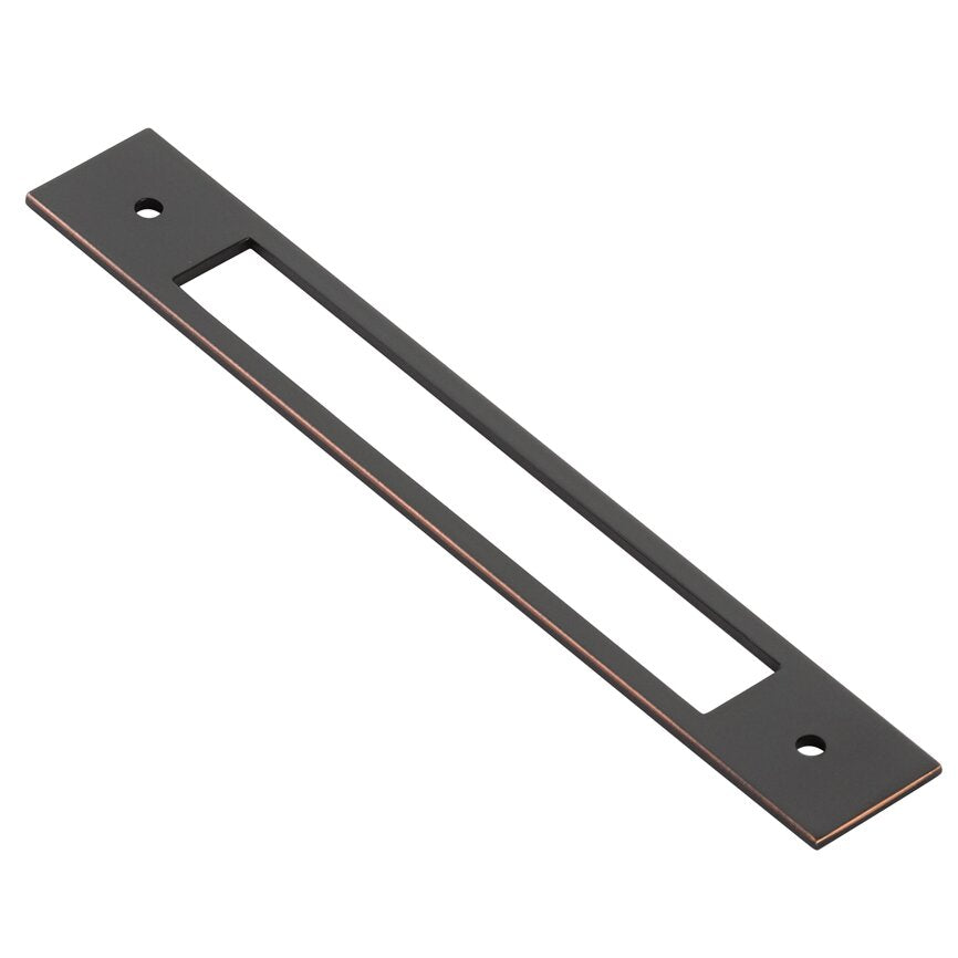 Emtek - Modern Backplate Collection - Backplate for Cabinet/Appliance Pulls