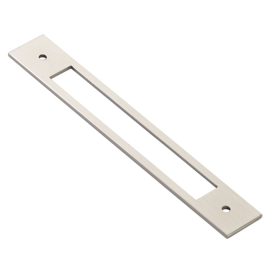 Emtek - Modern Backplate Collection - Backplate for Cabinet/Appliance Pulls