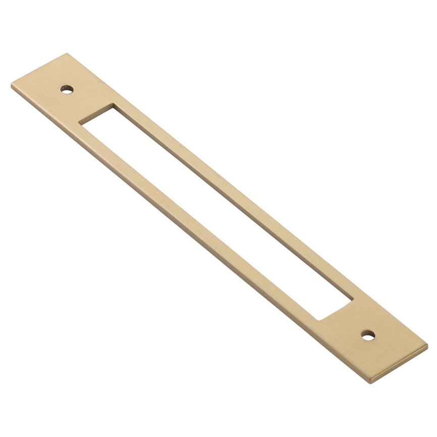 Emtek - Modern Backplate Collection - Backplate for Cabinet/Appliance Pulls