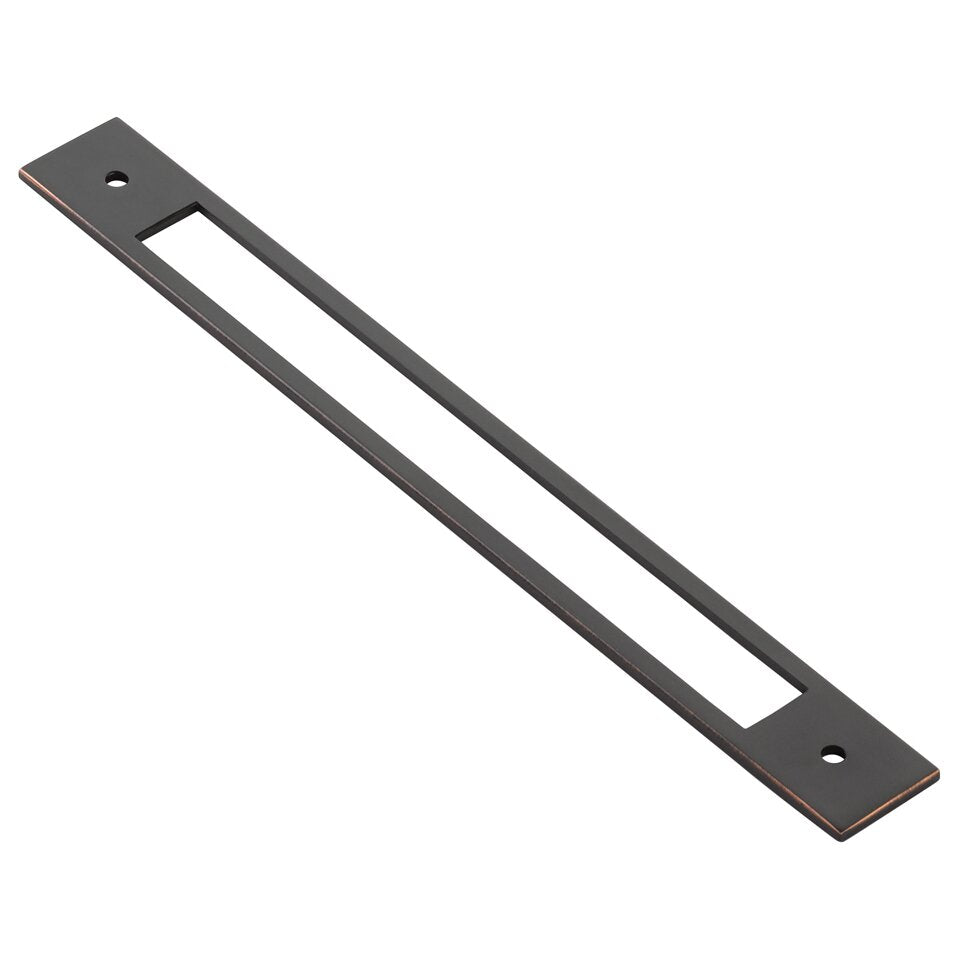 Emtek - Modern Backplate Collection - Backplate for Cabinet/Appliance Pulls