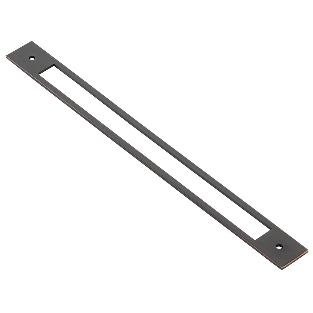 Emtek - Modern Backplate Collection - Backplate for Cabinet/Appliance Pulls