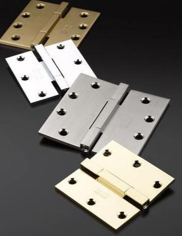 Emtek - Solid Brass Hinges - Heavy Duty Square Barrel Hinges (Pairs)