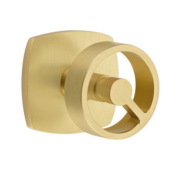 Emtek - Studio Brass - Spoke Knob - Privacy