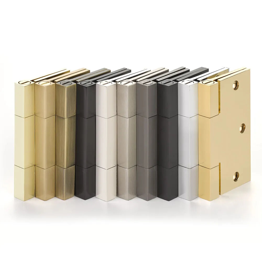 Emtek - Solid Brass Hinges - Heavy Duty Square Barrel Hinges (Pairs)