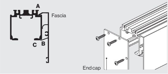 Cavity Sliders - CS CaviTrack Fascia