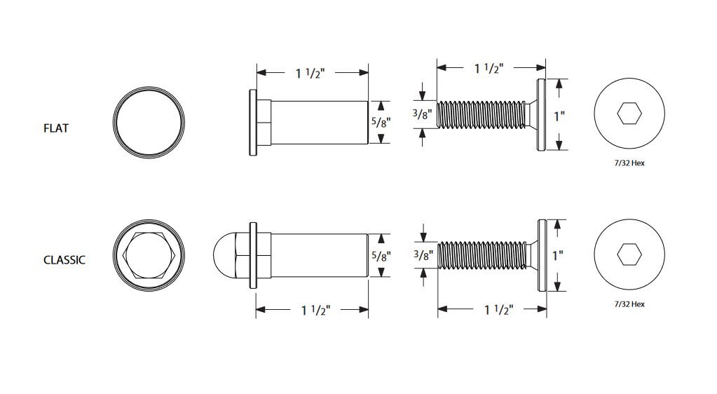 Emtek - Flat Track Sliding Barn Door Hardware - Classic Face Mount Hanger with Spoke Wheel (Track Included)