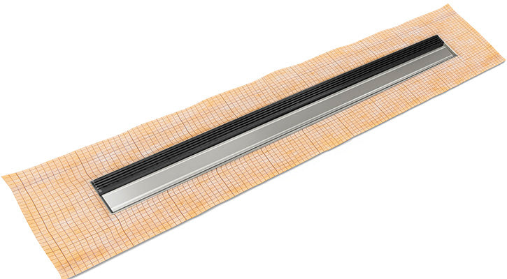 Infinity Drain - Fixed Flange Schluter-KERDI - FCSAS 38 Wedge Wire Linear Drain