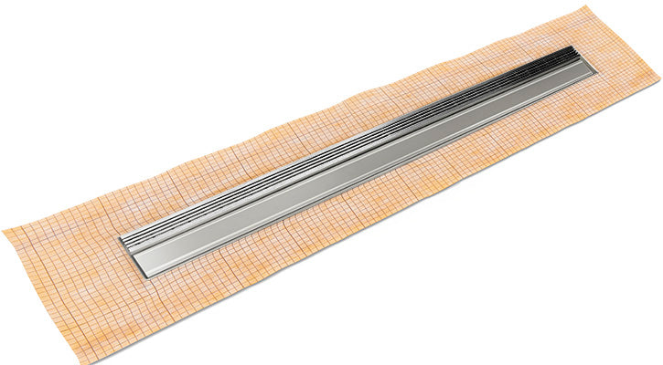 Infinity Drain - Fixed Flange Schluter-KERDI - FCSAS 38 Wedge Wire Linear Drain