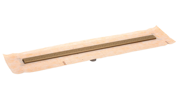 Infinity Drain - Fixed Flange Schluter-KERDI - FCSGR 65 Adhesion Linear Drain