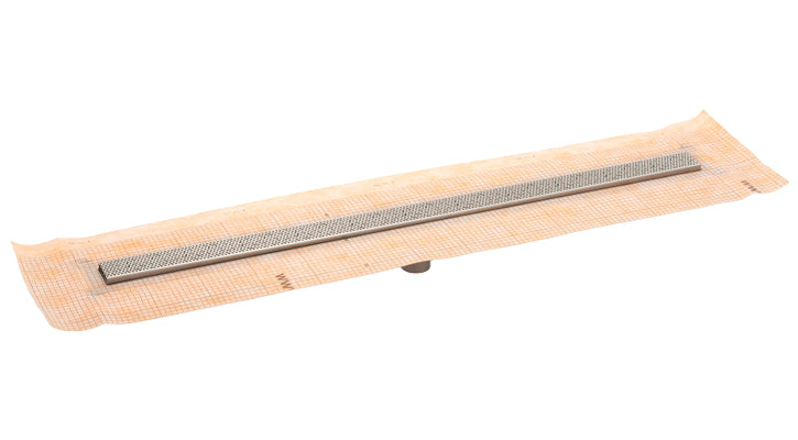 Infinity Drain - Fixed Flange Schluter-KERDI - FCSGR 65 Adhesion Linear Drain