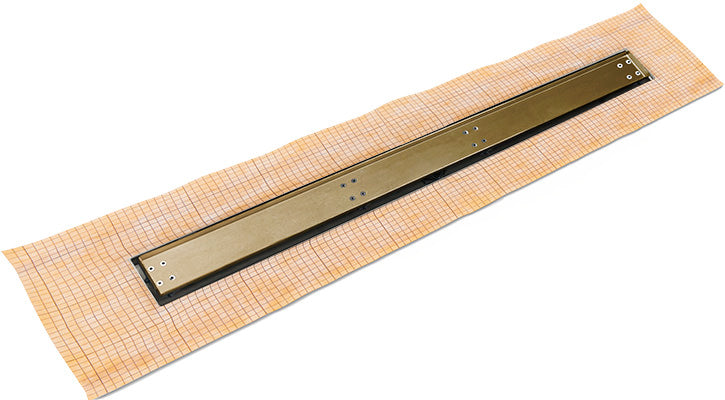 Infinity Drain - Fixed Flange Schluter-KERDI - FCSTAF 65 Tile Insert Frame Linear Drain