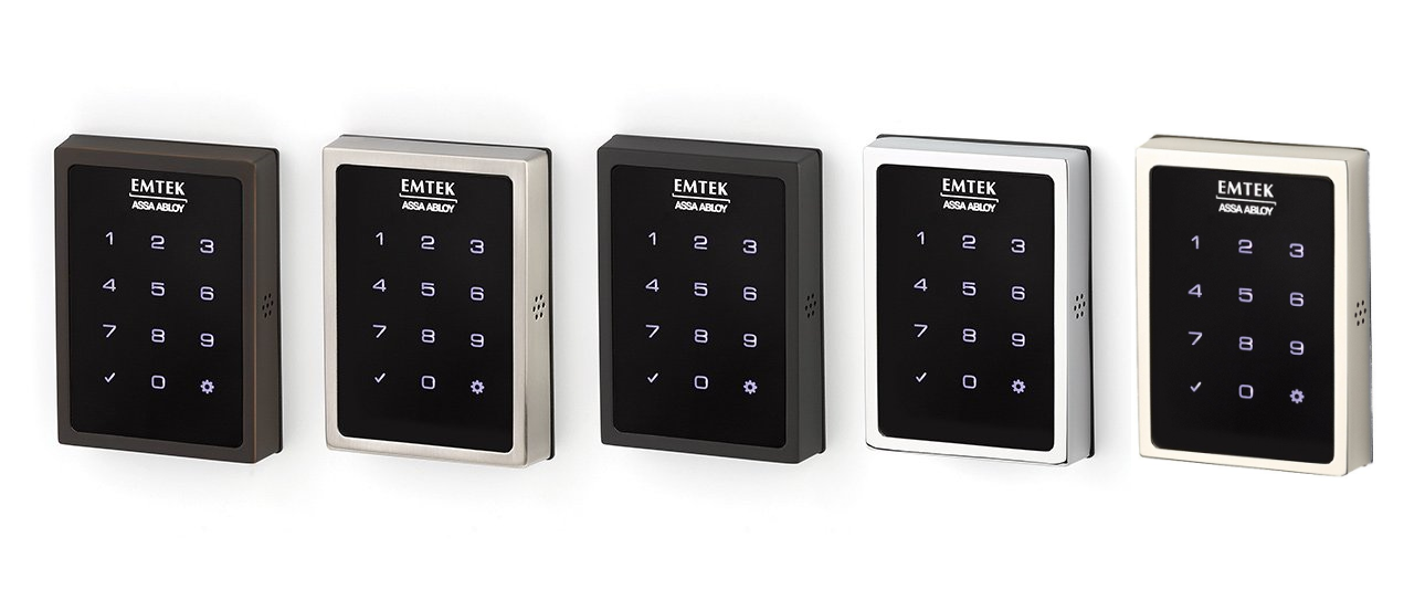 Emtek - Electronic Locksets - EMPowered Motorized Touchscreen Keypad Deadbolt (w/ SMART Connected by Yale Access)