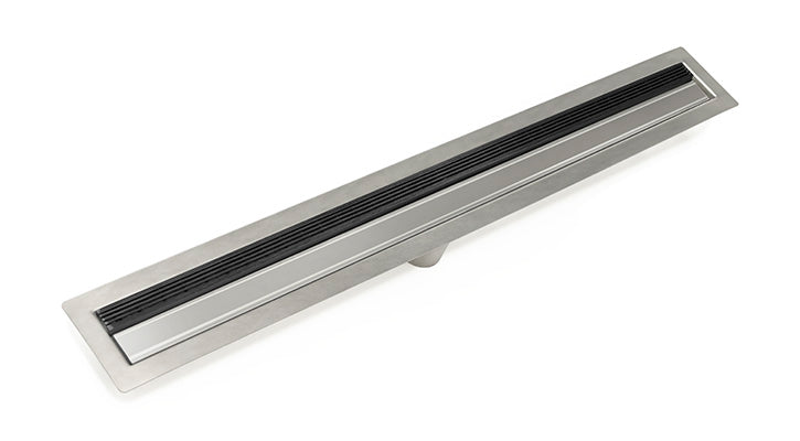 Infinity Drain - Fixed Flange Stainless Channel - FFAS 38 Solid Linear Drain
