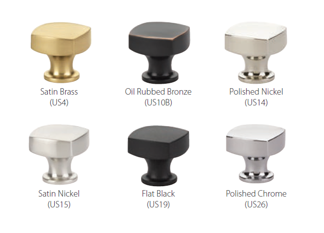 Emtek - Urban Modern Collection - Freestone Cabinet Knob