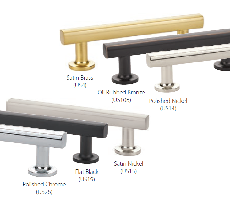 Emtek - Urban Modern Collection - Freestone Cabinet/Appliance Pulls