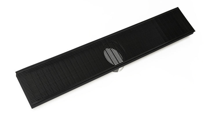 Infinity Drain - Fixed Stainless Channel - FXAS 100 Wedge Wire Linear Drain