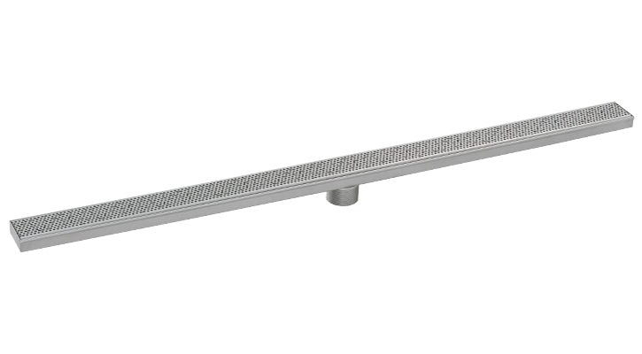 Infinity Drain - Fixed Stainless Channel - FXGR 65 Adhesion Linear Drain