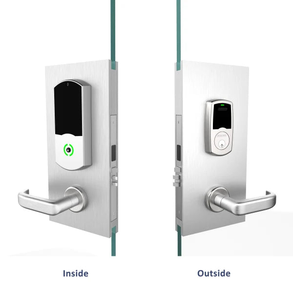 Accurate - G-ML-LE Mortise Glass Patch Hardware Sets For Schlage LE Series Wifi Lock