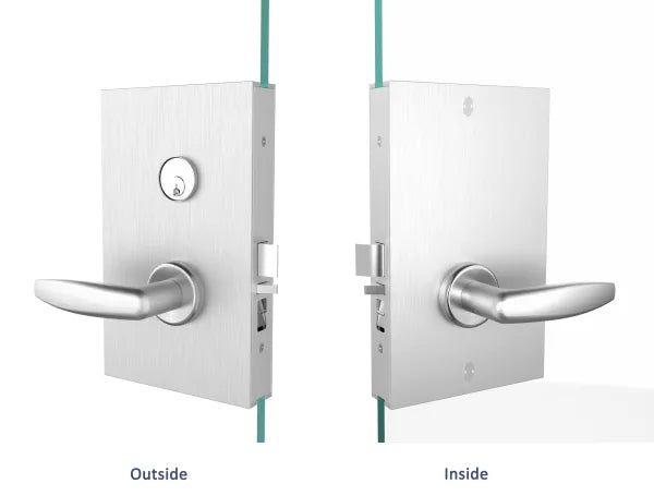 Accurate - G-ML Universal Mortise Glass Patch Hardware Sets