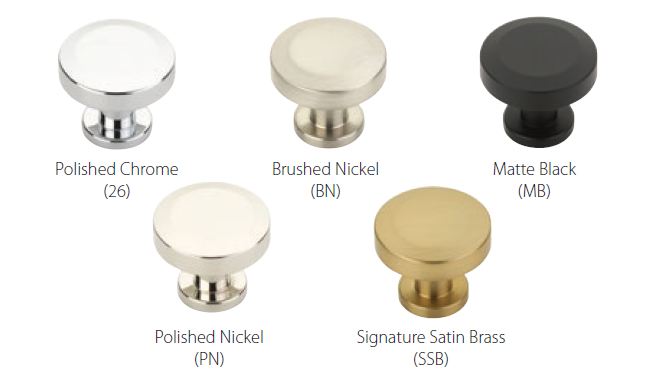 Schaub and Company - Heathrow Collection - Cabinet Knobs